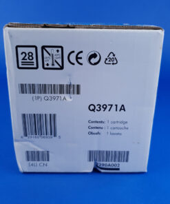 Alternative view of 11 x HP LaserJet 2550 2820 2840 - Q3971A 122A Cyan - New
