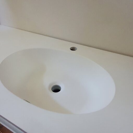 Harrogate Brunswick 1200 Basin White 1260 x 520 x 200mm - Image 3